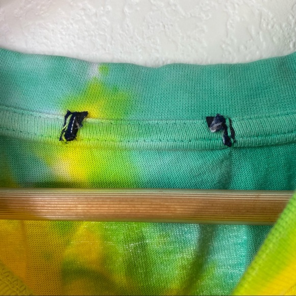 San Diego California Tie Dye Spell Out T-Shirt - Picture 5 of 8